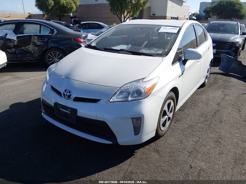 Vin: jtdkn3du9d5701766, lot: 46672883, toyota prius three 20132