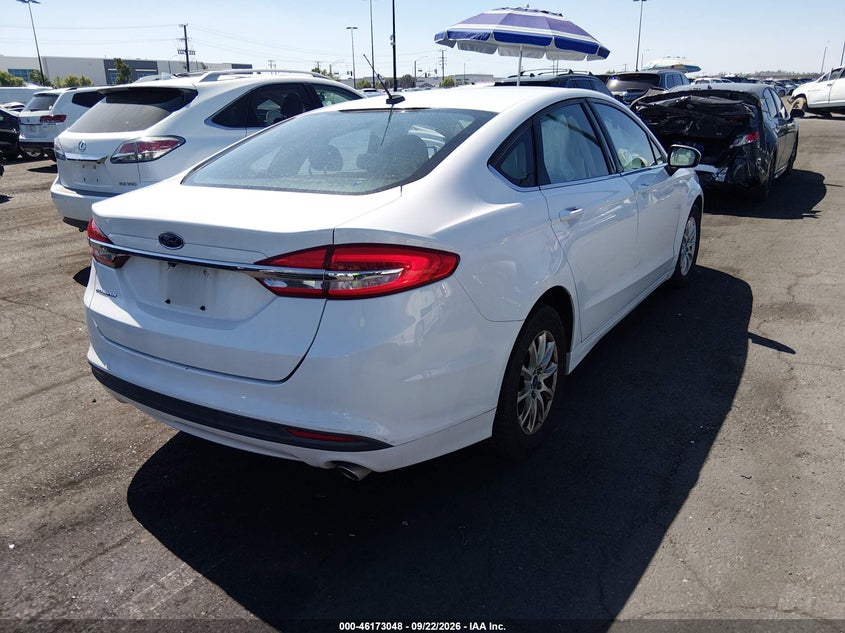 Vin: 3fa6p0g75jr181113, lot: 46672891, ford fusion s 20184