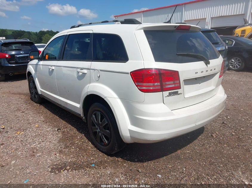 Vin: 3c4pdcab6ht705016, lot: 46672897, dodge journey se 20173