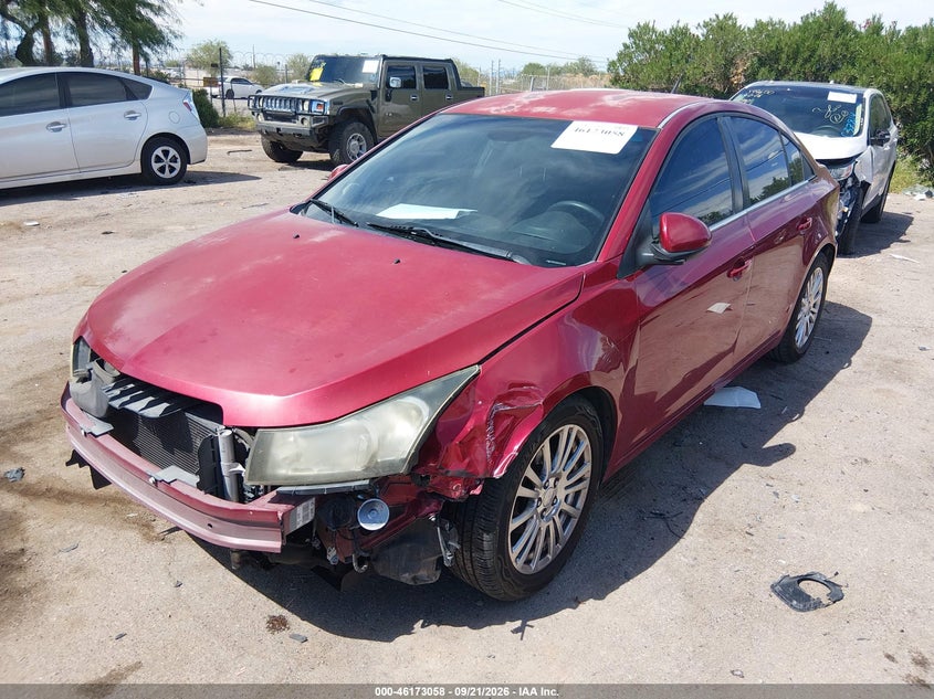 Vin: 1g1pj5sc8c7322941, lot: 46672901, chevrolet cruze eco 20122