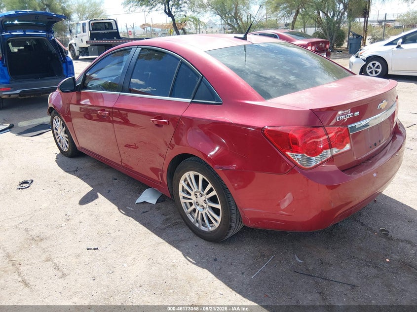 Vin: 1g1pj5sc8c7322941, lot: 46672901, chevrolet cruze eco 20123