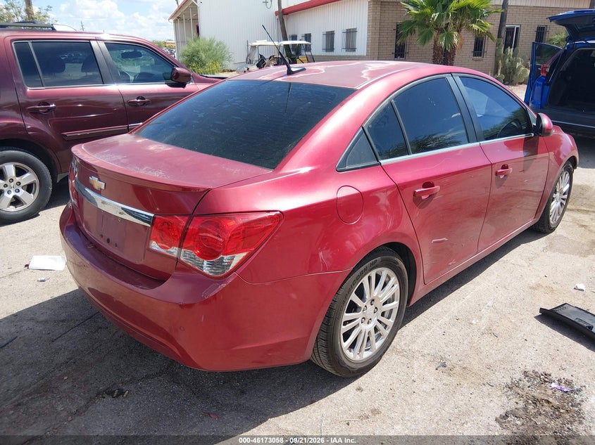 Vin: 1g1pj5sc8c7322941, lot: 46672901, chevrolet cruze eco 20124
