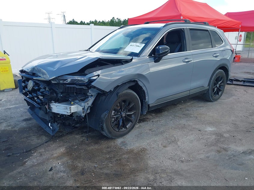 Vin: 2hkrs5h54ph713933, lot: 46672905, honda cr-v hybrid sport 20232