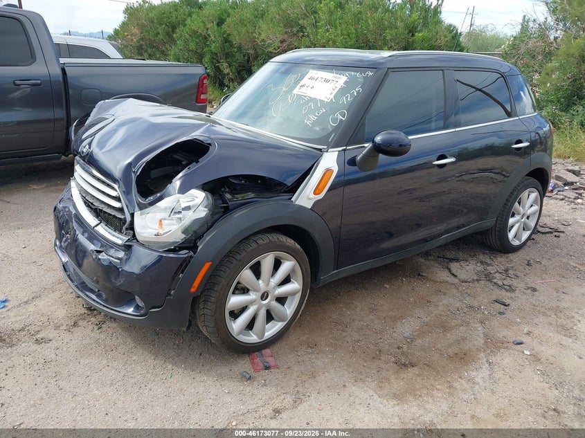 Vin: wmwzb3c54ewr39275, lot: 46672920, mini cooper countryman cooper (m6) 20142