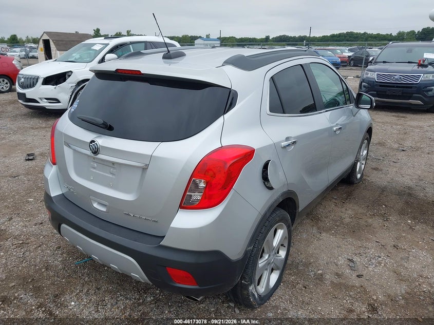 Vin: kl4cjbsb1fb256644, lot: 46672921, buick encore convenience 20154