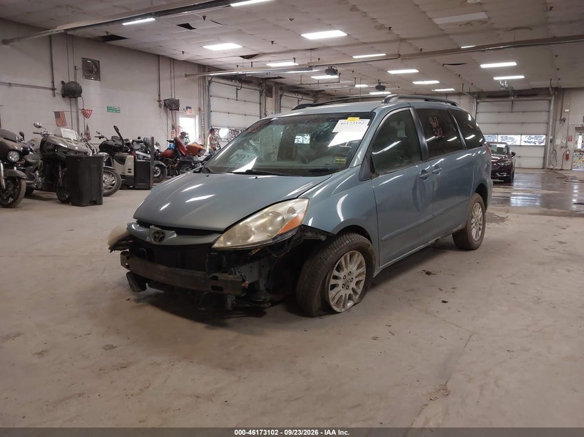 Vin: 5tdjk4cc2as032085, lot: 46672945, toyota sienna le 20102