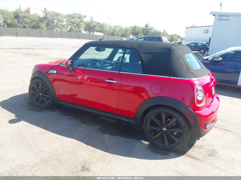 Vin: wmwzp3c57btx82890, lot: 46672948, mini cooper s 20113
