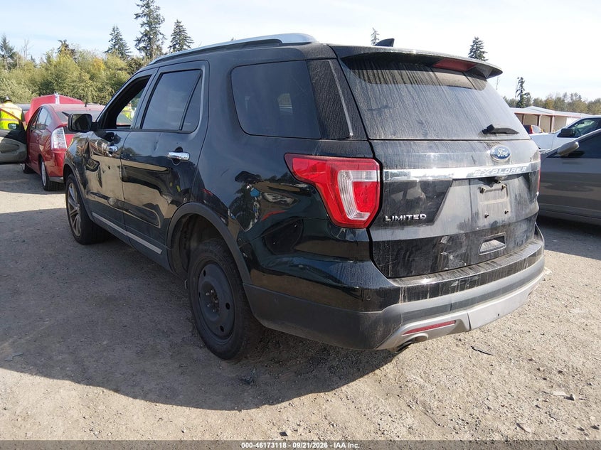 Vin: 1fm5k8fh1hgc48266, lot: 46672961, ford explorer limited 20173