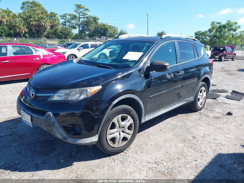 Vin: 2t3zfrev9fw134086, lot: 46672977, toyota rav4 le 20152