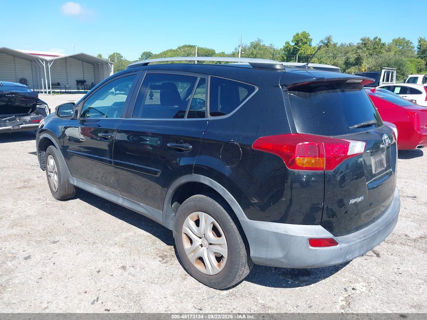 Vin: 2t3zfrev9fw134086, lot: 46672977, toyota rav4 le 20153