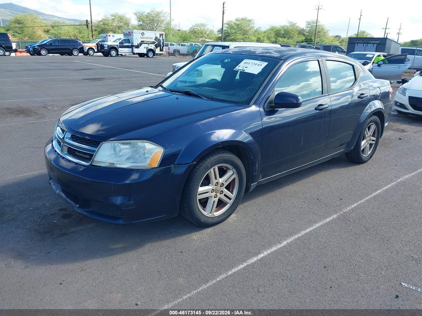 Vin: 1b3bd1fb9bn534441, lot: 46672988, dodge avenger mainstreet 20112