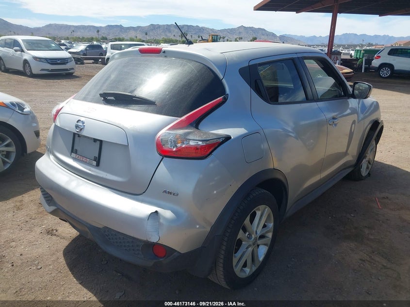 Vin: jn8af5mv3ft551833, lot: 46672989, nissan juke s 20154
