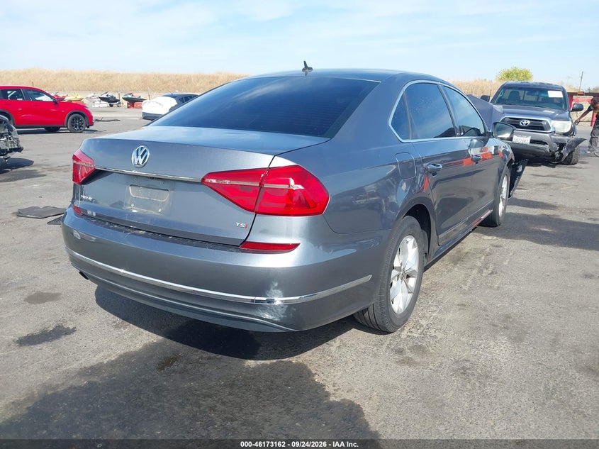 Vin: 1vwat7a3xgc064663, lot: 46673005, volkswagen passat 1.8t s 20164