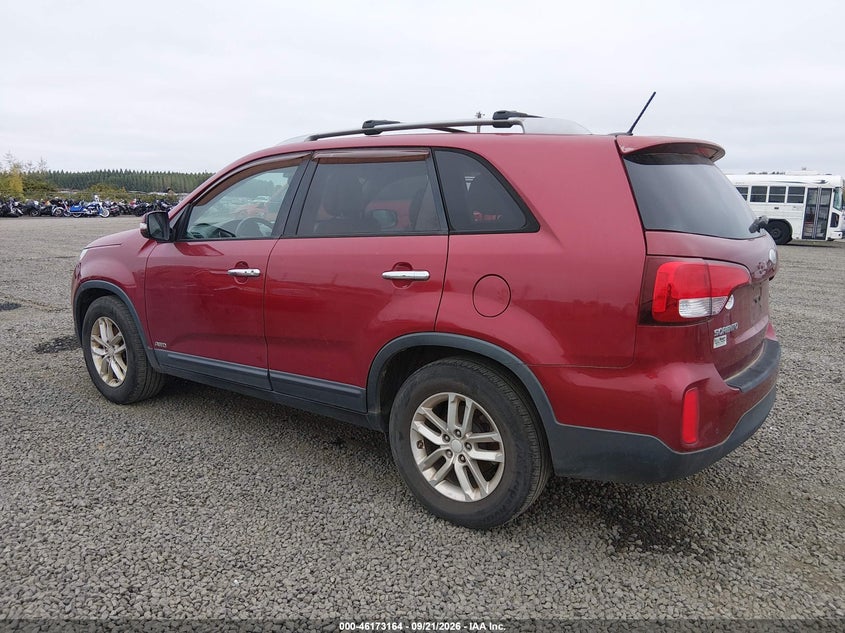 Vin: 5xyktda68eg471955, lot: 46673007, kia sorento lx 20143