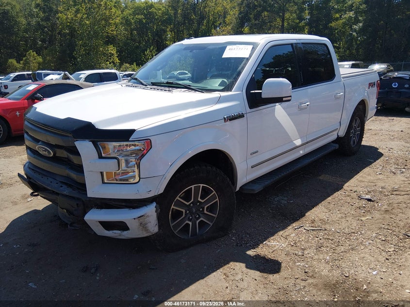 Vin: 1ftew1eg0fke27207, lot: 46673014, ford f-150 lariat 20152