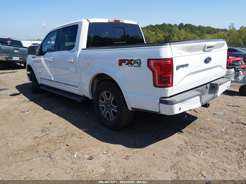 Vin: 1ftew1eg0fke27207, lot: 46673014, ford f-150 lariat 20153