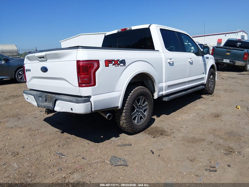Vin: 1ftew1eg0fke27207, lot: 46673014, ford f-150 lariat 20154