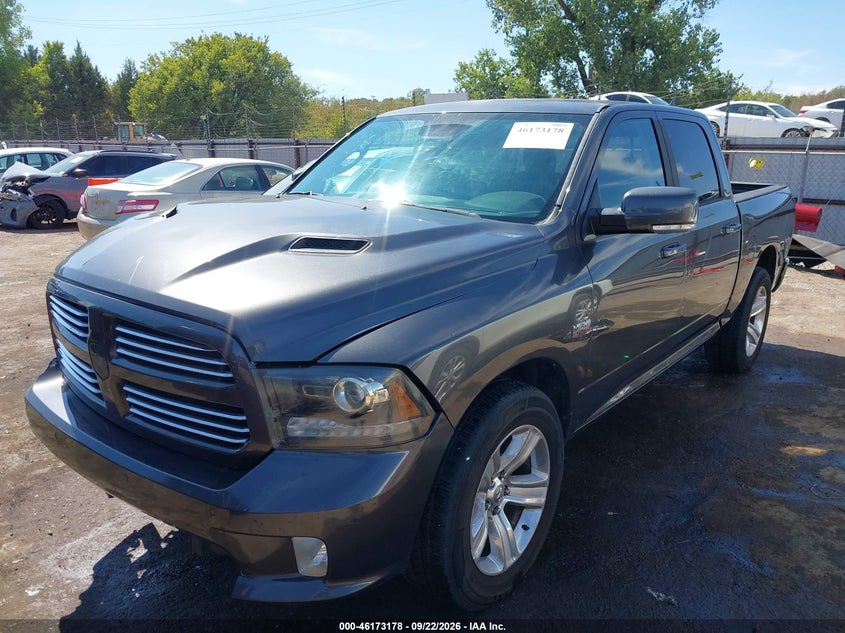 Vin: 1c6rr6mt5es229863, lot: 46673021, ram 1500 sport 20142