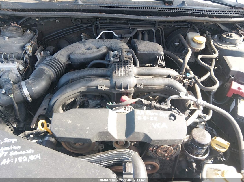 SUBARU XV CROSSTREK 2014 VIN JF2GPACC5E8345055