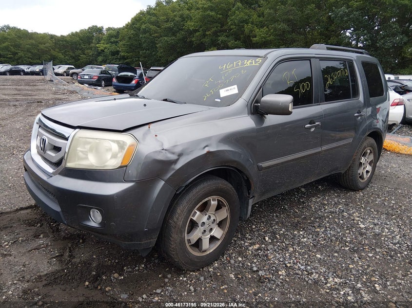 Vin: 5fnyf4h82ab027867, lot: 46673038, honda pilot touring 20102