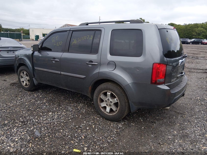 Vin: 5fnyf4h82ab027867, lot: 46673038, honda pilot touring 20103
