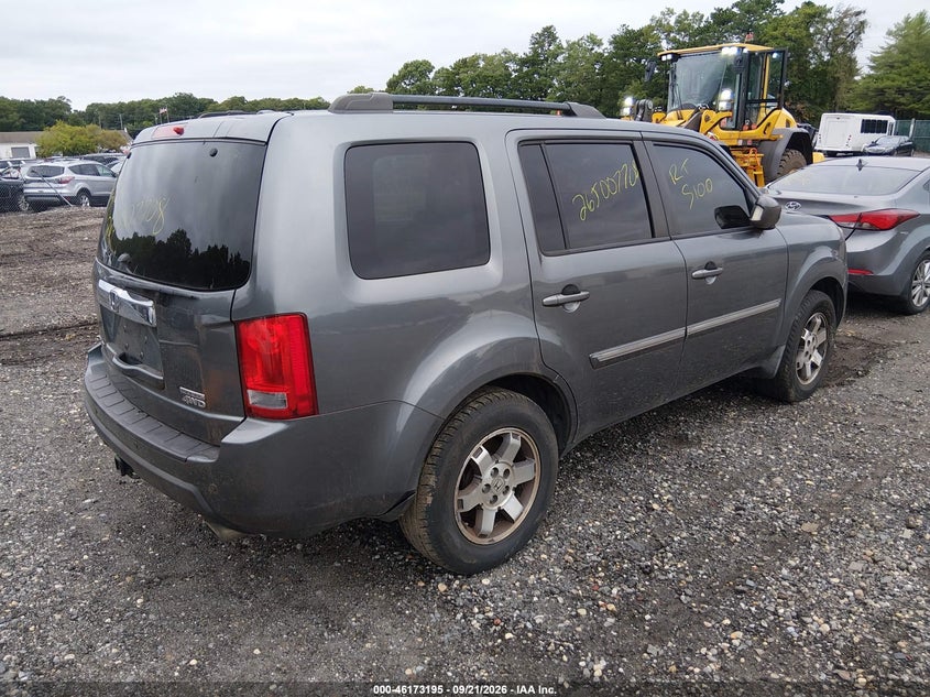 Vin: 5fnyf4h82ab027867, lot: 46673038, honda pilot touring 20104