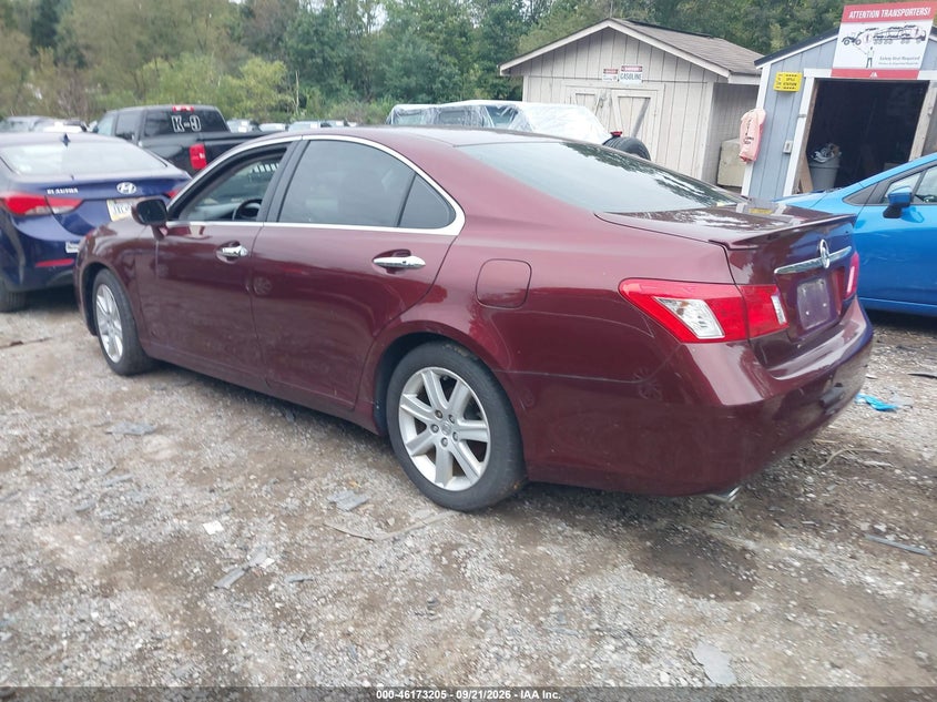 LEXUS ES 350 2008 VIN JTHBJ46G982183317