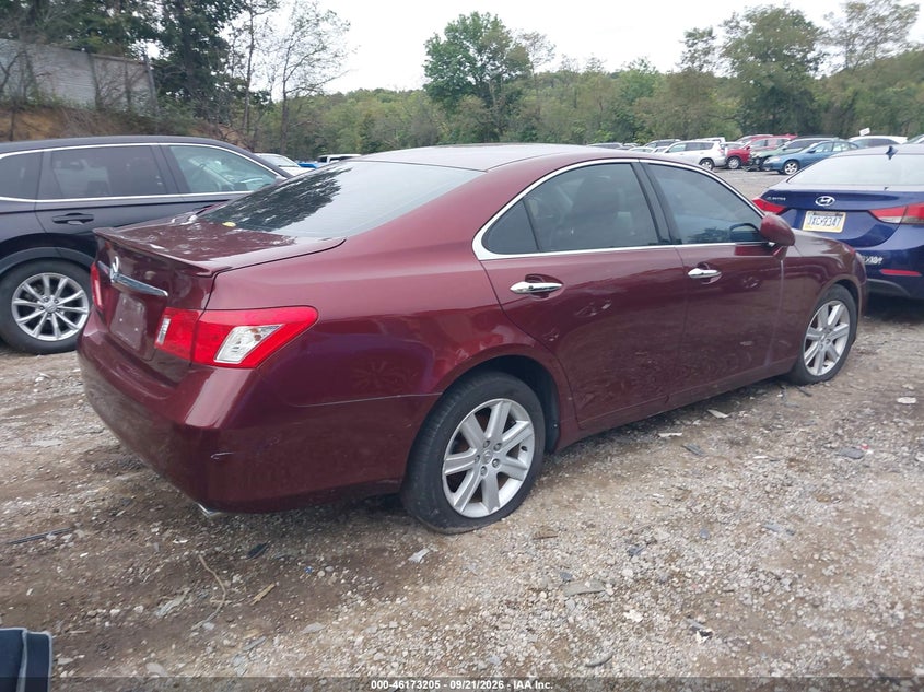LEXUS ES 350 2008 VIN JTHBJ46G982183317