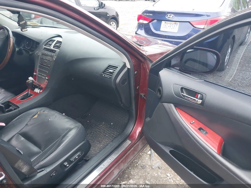 LEXUS ES 350 2008 VIN JTHBJ46G982183317