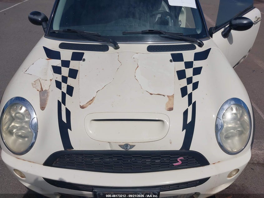 MINI COOPER S 2005 VIN WMWRE33585TG97019