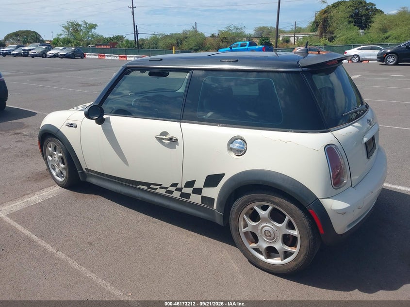 MINI COOPER S 2005 VIN WMWRE33585TG97019