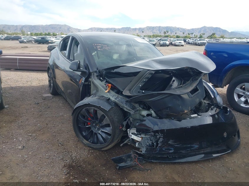 Vin: 7saygdef1sa348431, lot: 46673059, tesla model y performance dual motor all-wheel drive 2025 img_1