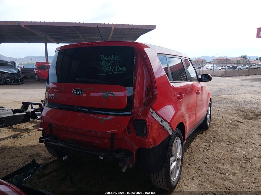 Vin: kndjp3a56k7673185, lot: 46673068, kia soul + 20194