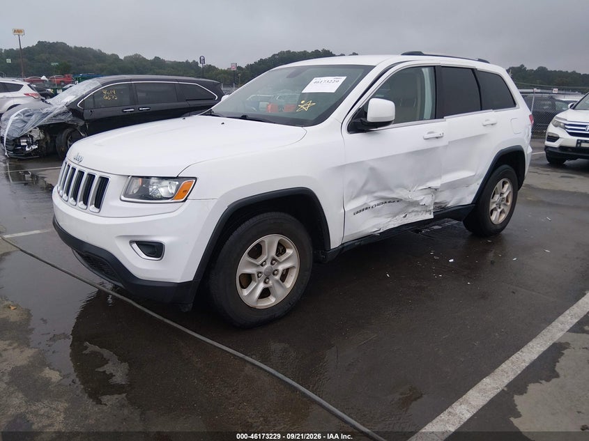 Vin: 1c4rjeag1ec307860, lot: 46673072, jeep grand cherokee laredo 20142