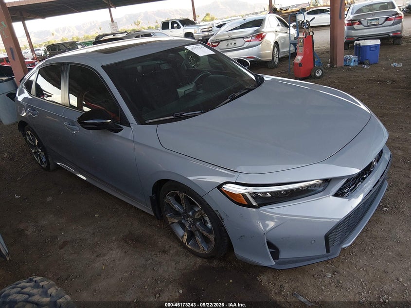 Vin: 2hgfe4f86sh324148, lot: 46673086, honda civic hybrid sport/sport touring 2025 img_1