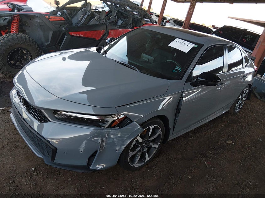 Vin: 2hgfe4f86sh324148, lot: 46673086, honda civic hybrid sport/sport touring 20252