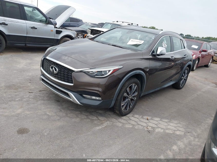 Vin: sjkch5cr0ja048703, lot: 46673087, infiniti qx30 premium 20182