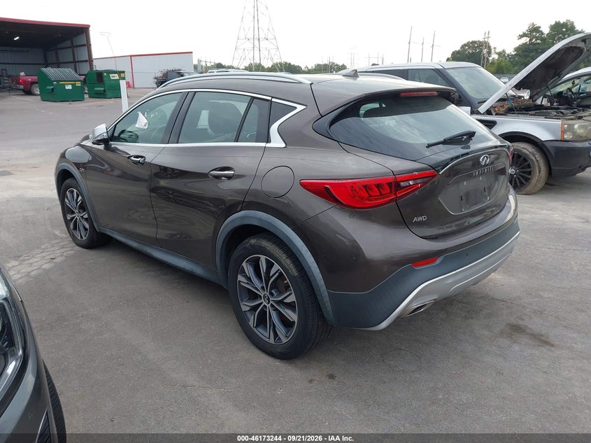 Vin: sjkch5cr0ja048703, lot: 46673087, infiniti qx30 premium 20183