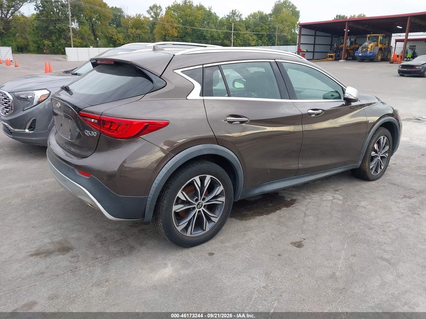 Vin: sjkch5cr0ja048703, lot: 46673087, infiniti qx30 premium 20184