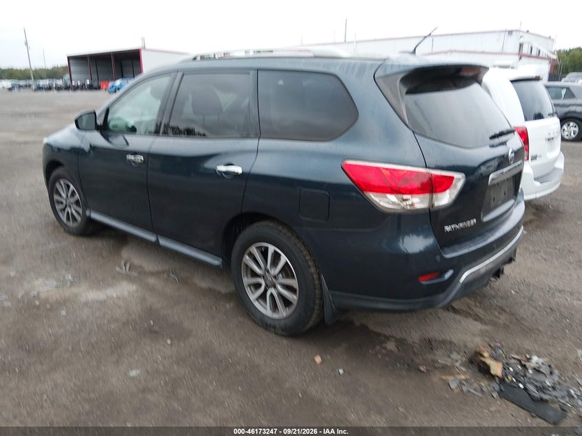 Vin: 5n1ar2mm4dc669049, lot: 46673090, nissan pathfinder sv 20133