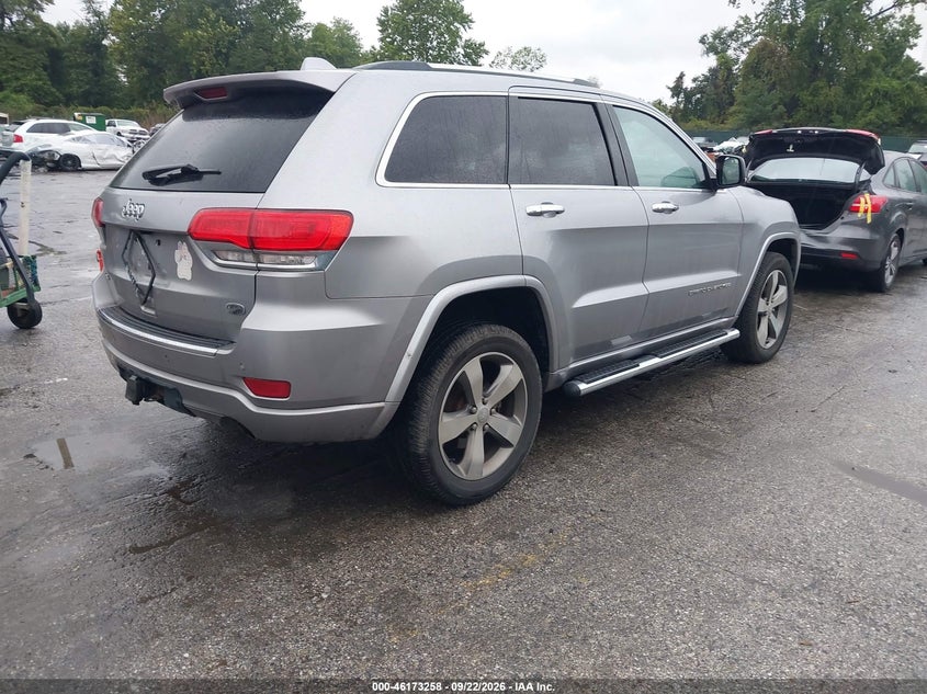 Vin: 1c4rjfcg7ec542301, lot: 46673101, jeep grand cherokee overland 20144