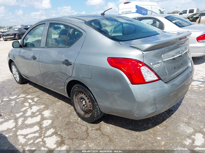 Vin: 3n1cn7ap8el857571, lot: 46673121, nissan versa 1.6 s+ 20143