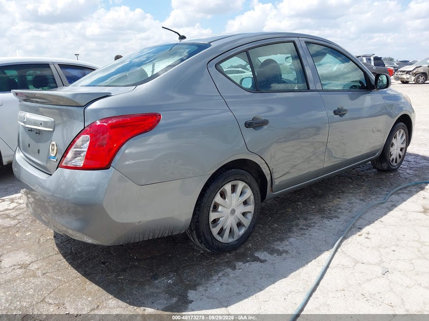 Vin: 3n1cn7ap8el857571, lot: 46673121, nissan versa 1.6 s+ 20144