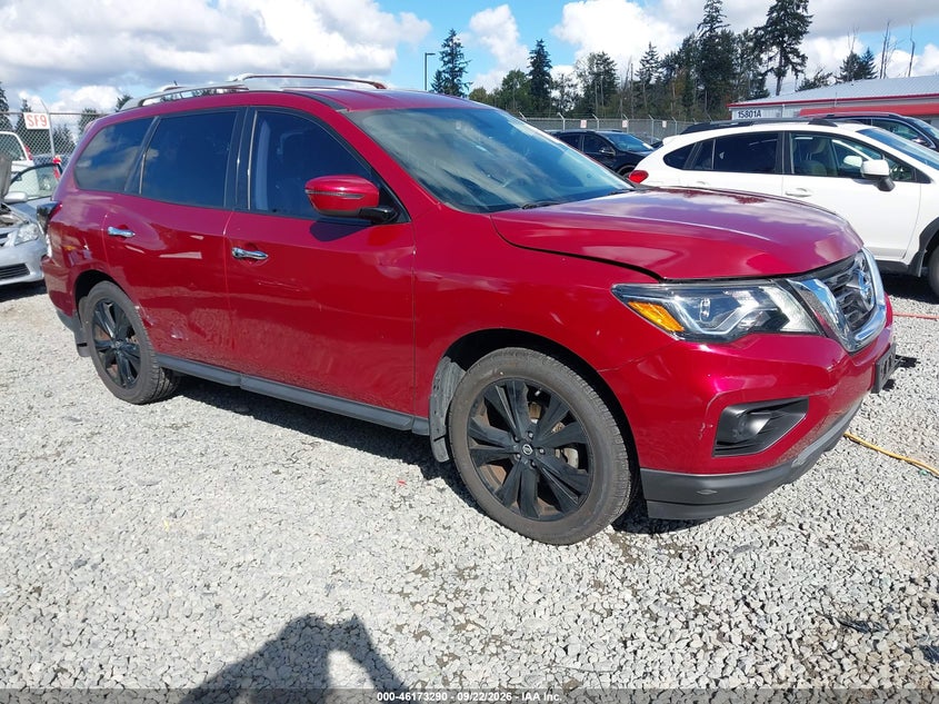 Vin: 5n1dr2mm7jc622896, lot: 46673133, nissan pathfinder s 2018 img_1