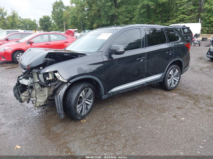 Vin: ja4az3a30hz049043, lot: 46673135, mitsubishi outlander se 20172