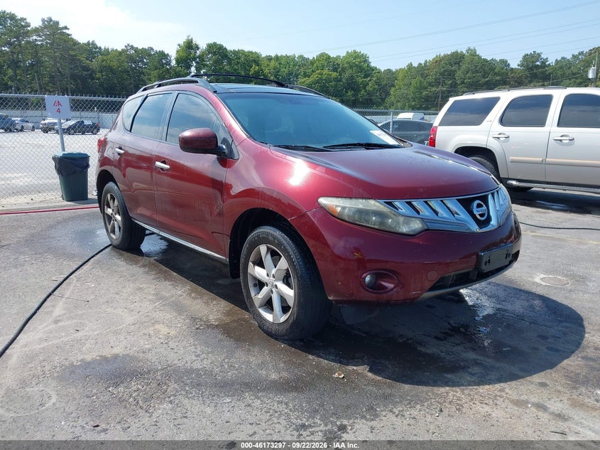 NISSAN MURANO 2009. Lot# 46173297. VIN JN8AZ18U69W001823. Photo 1
