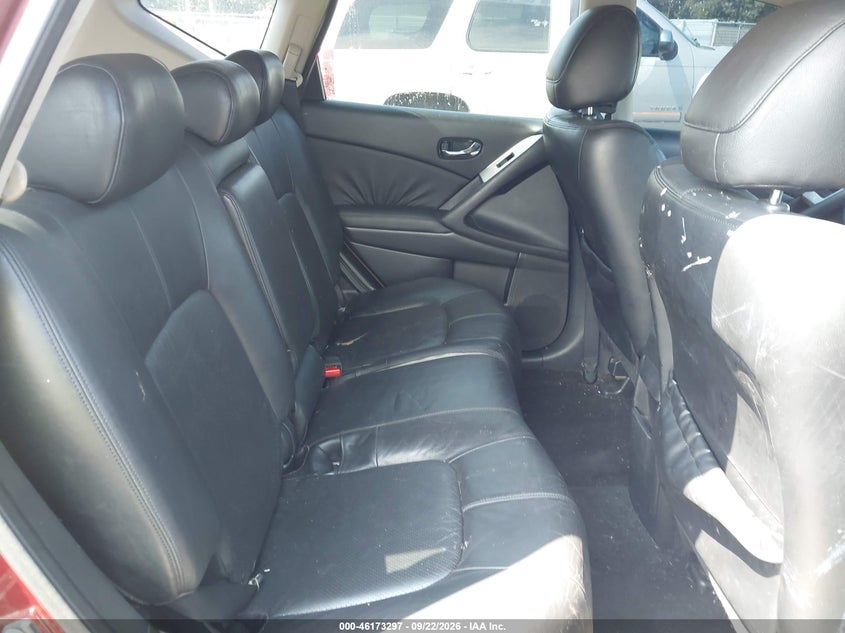 NISSAN MURANO 2009 VIN JN8AZ18U69W001823