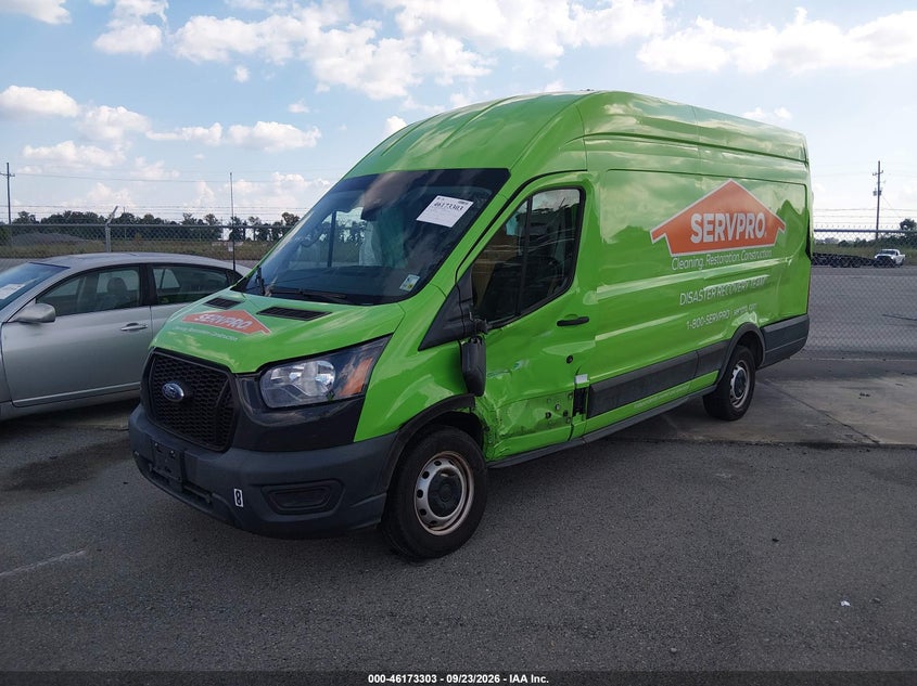 Vin: 1ftbw3x89mka08273, lot: 46673146, ford transit-350 cargo van 20212