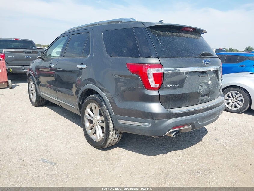 Vin: 1fm5k7fh9kga76800, lot: 46673149, ford explorer limited 20193