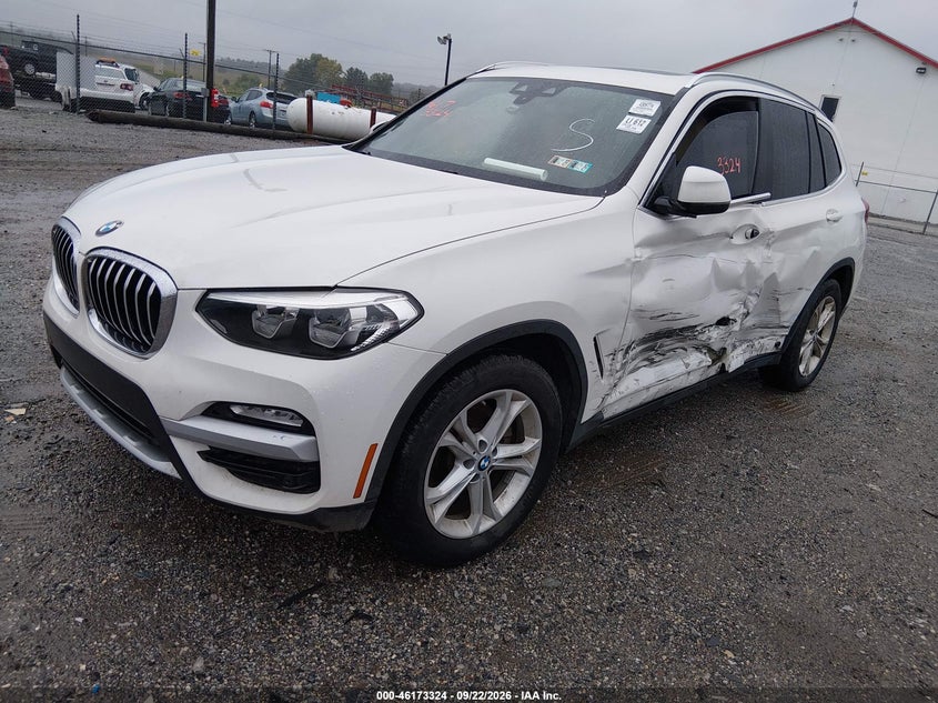 Vin: 5uxtr7c57klf27314, lot: 46673180, bmw x3 sdrive30i 20192